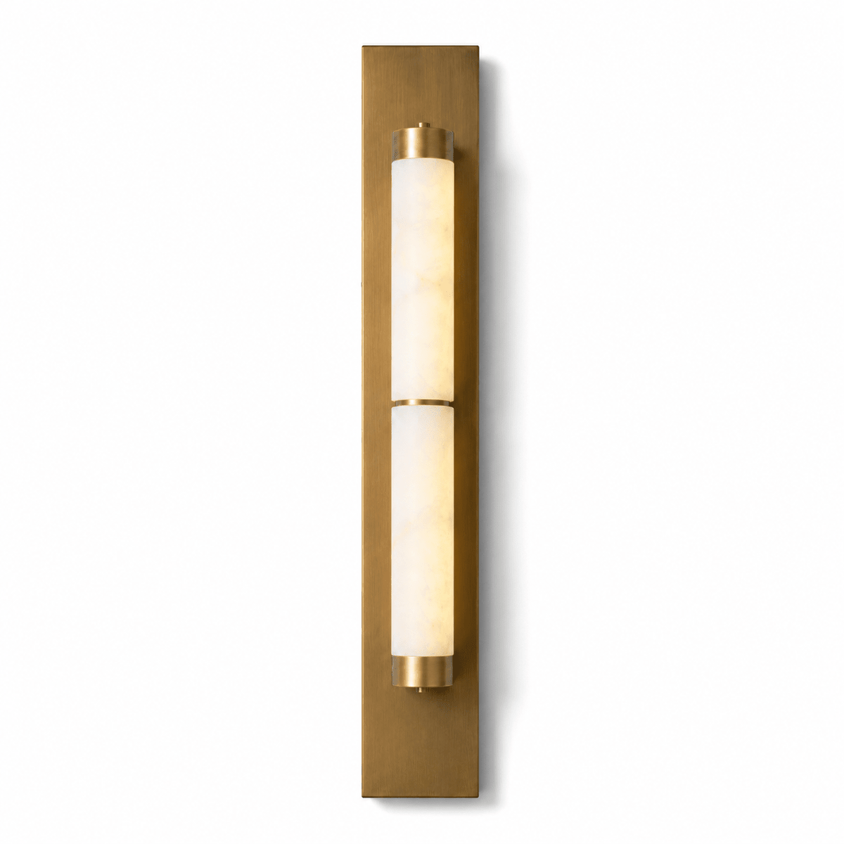 Columnar Alabaster Sconce