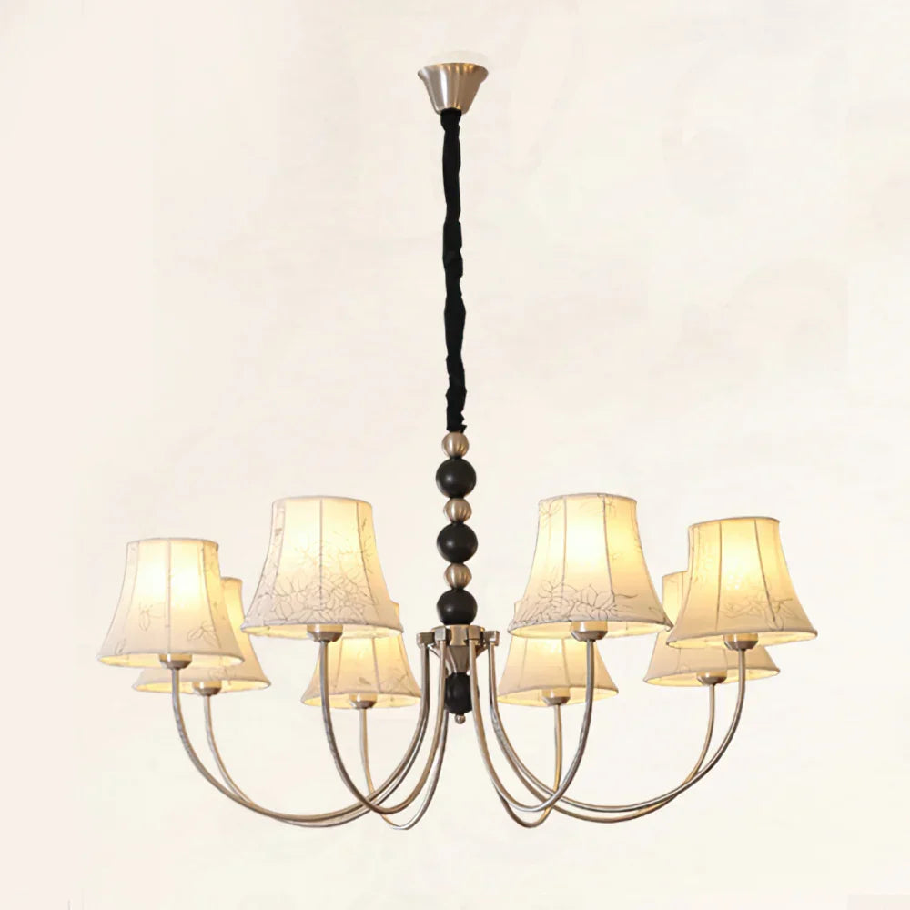 Orchid Fabric Chandelier