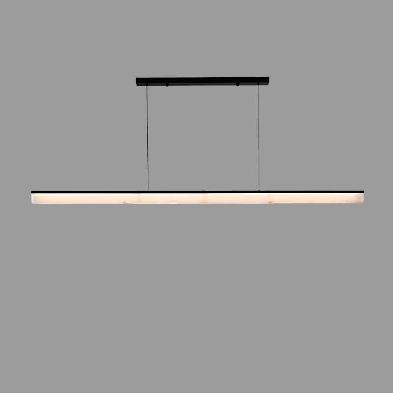 Plana Faux Alabaster Linear Pendant