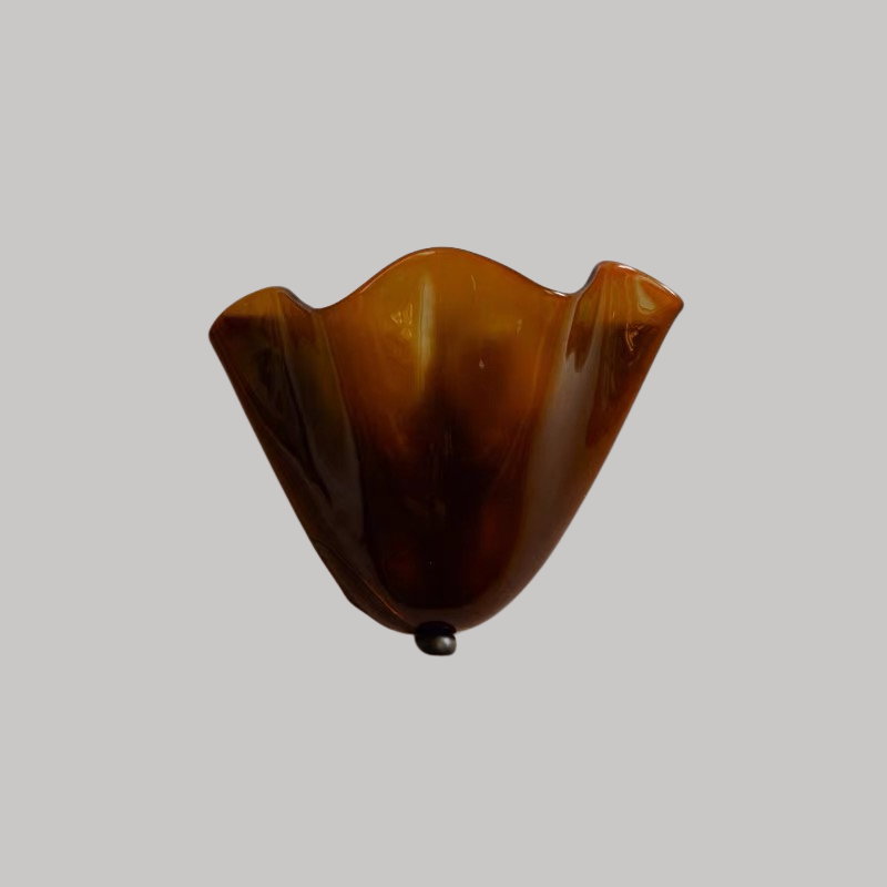 Nori Drape Glass Wall Sconce