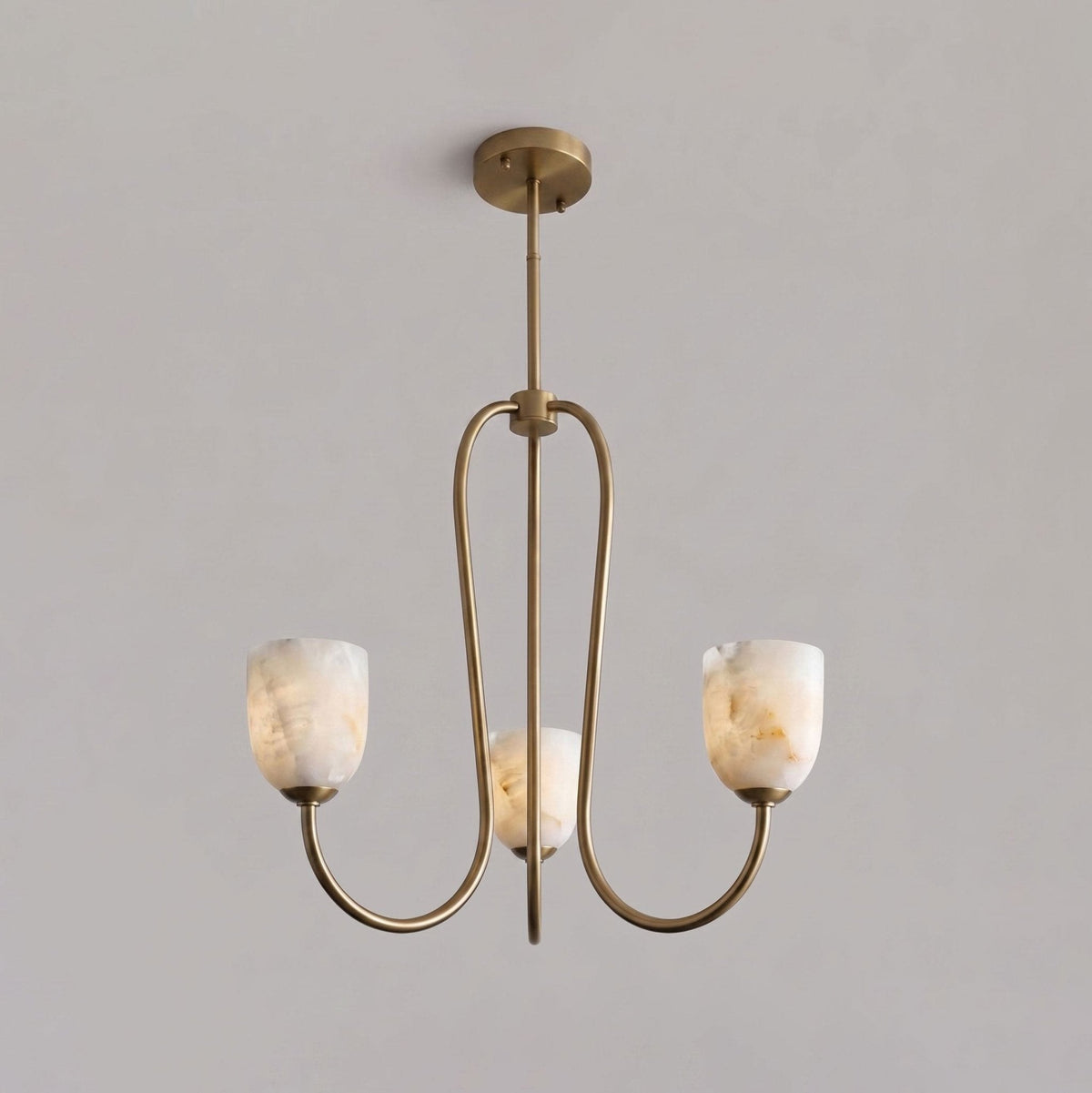 Trillium Alabaster Chandelier