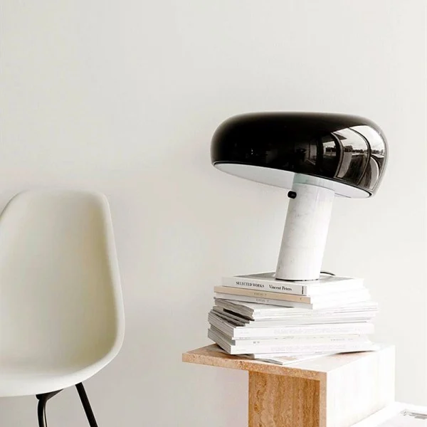 Snoopy Table Lamp black version lifestyle shot
