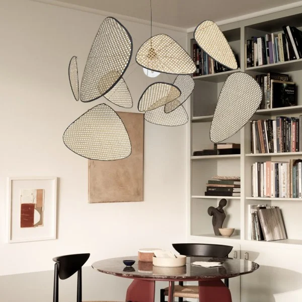 Screen Cannage Pendant Lamp lifestyle room shot Dubai