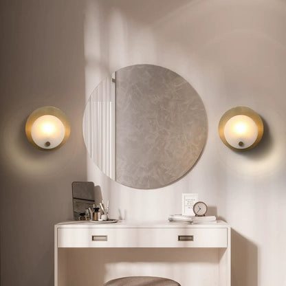 Lumen Alabaster Wall Light