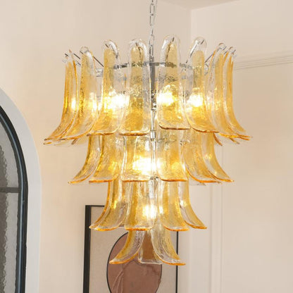 Murano Petal Chandelier