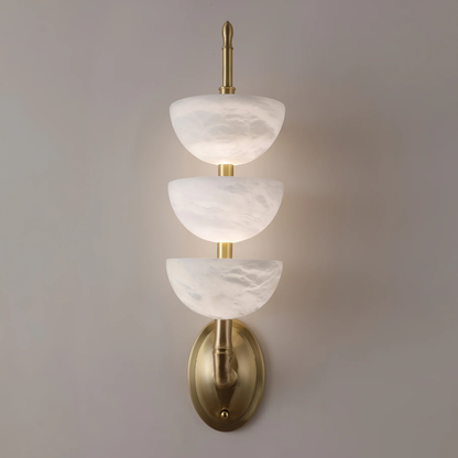 Faux Alabaster Wall Sconce
