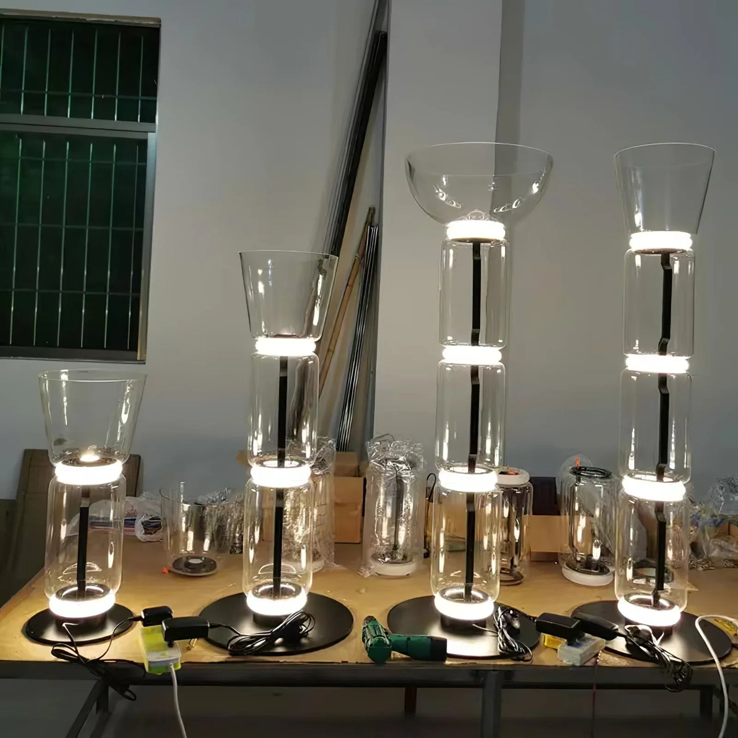 Noctambule Floor Lamp multiple heights comparison