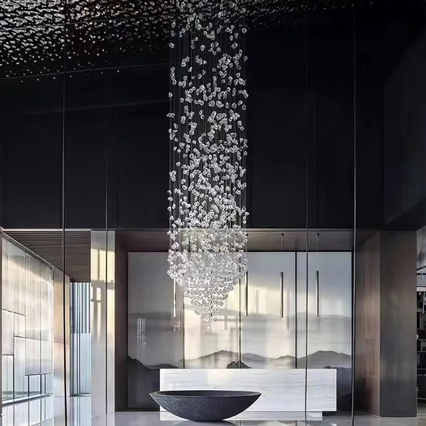Crystal Stone Chandeliers