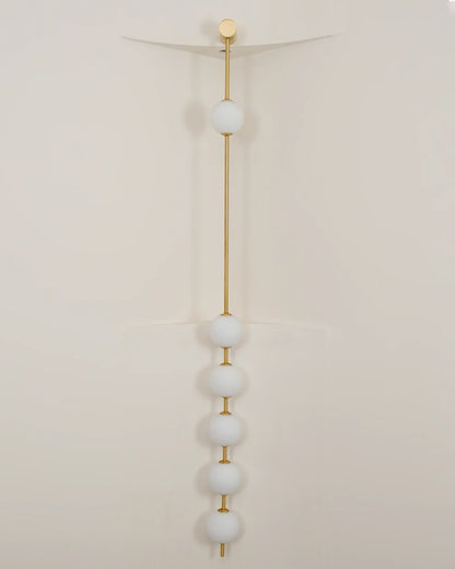 Vertical Balls Wall Lamp
