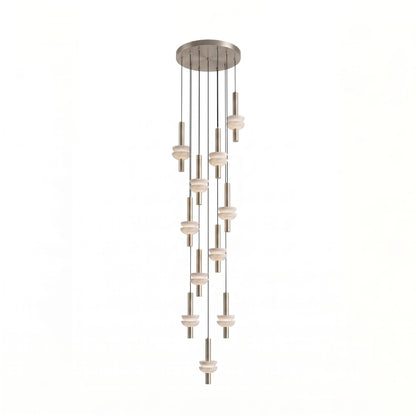 Alabaster Column Pendant Lamp