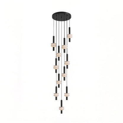 Alabaster Column Pendant Lamp