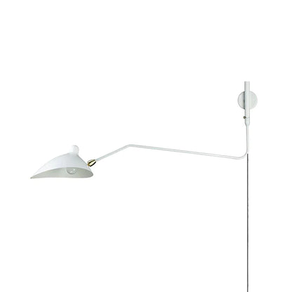 Adjustable Multi-Arm Plug-In Wall Light