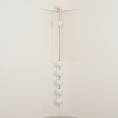 Vertical Balls Wall Lamp