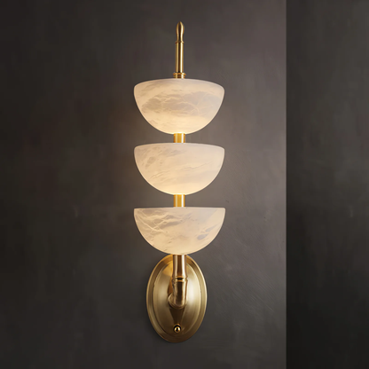 Faux Alabaster Wall Sconce