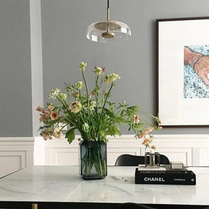 Blossi 1 Clear Glass Pendant Light