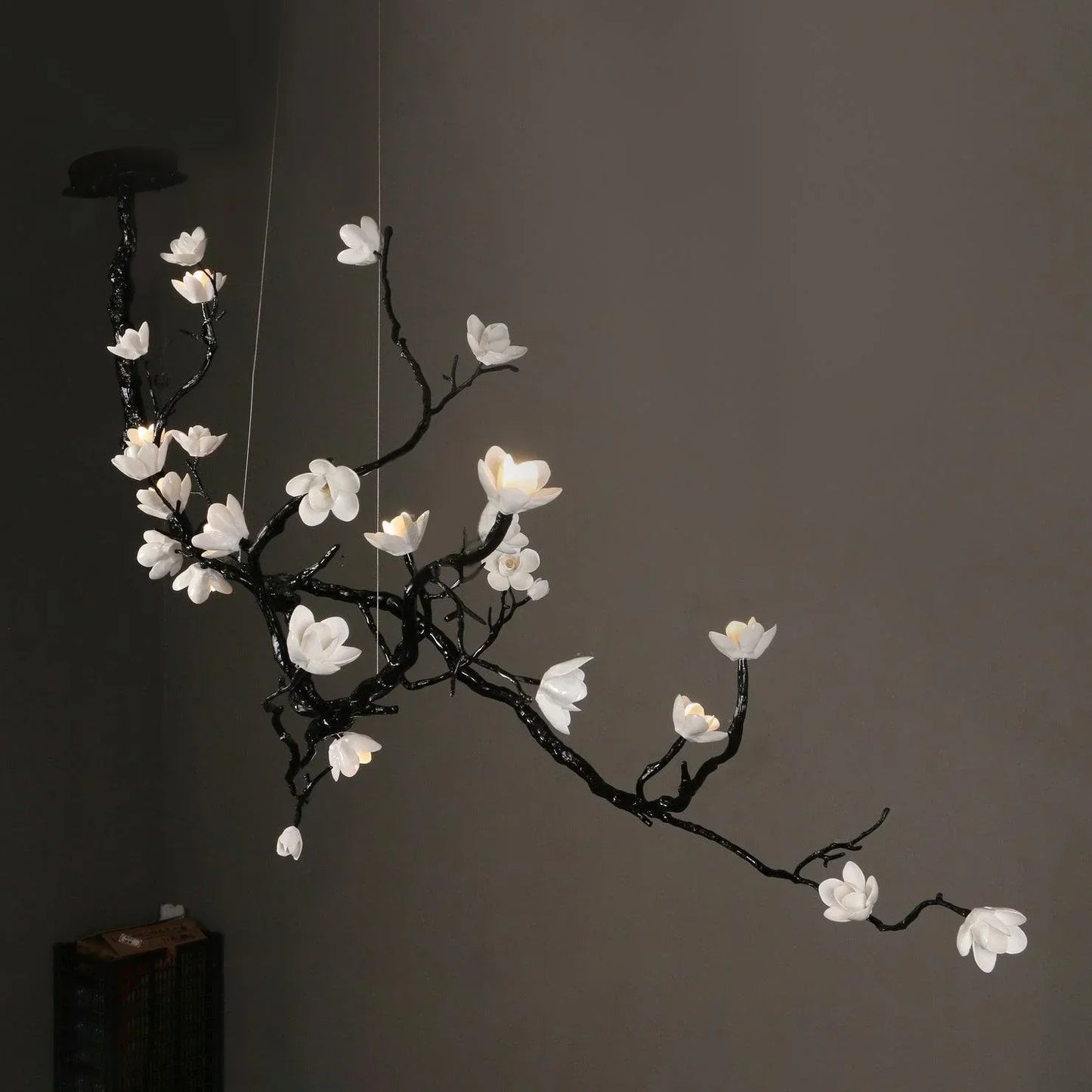Ceramic Flower Chandelier