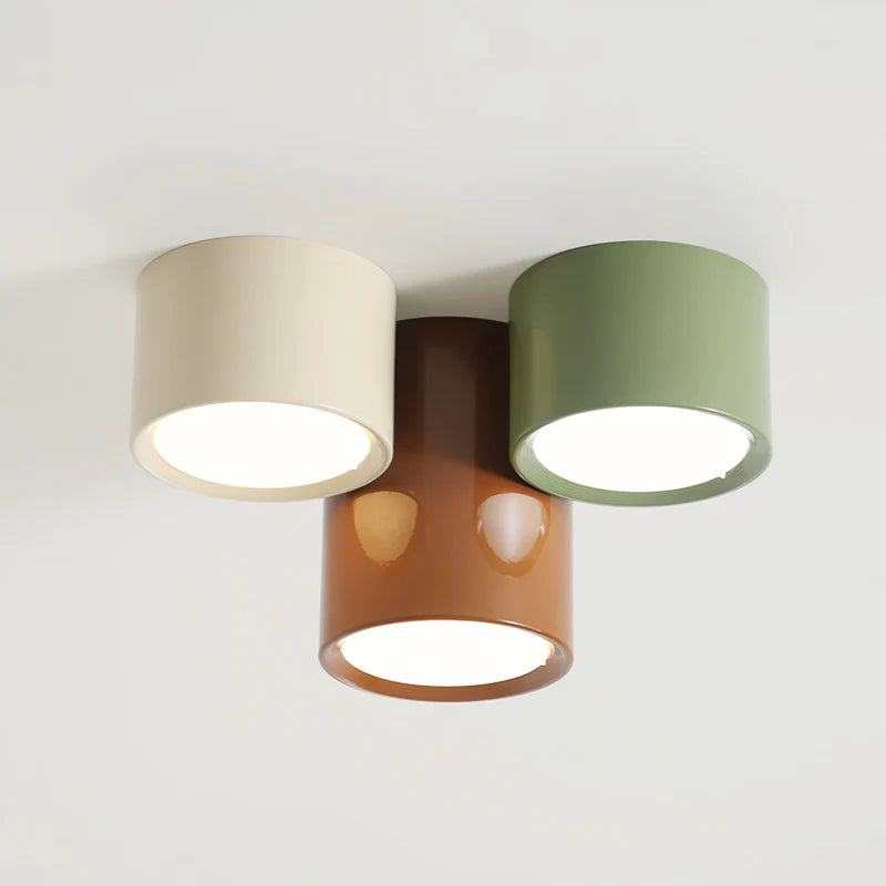 Asher Color-Block LED Ceiling Light