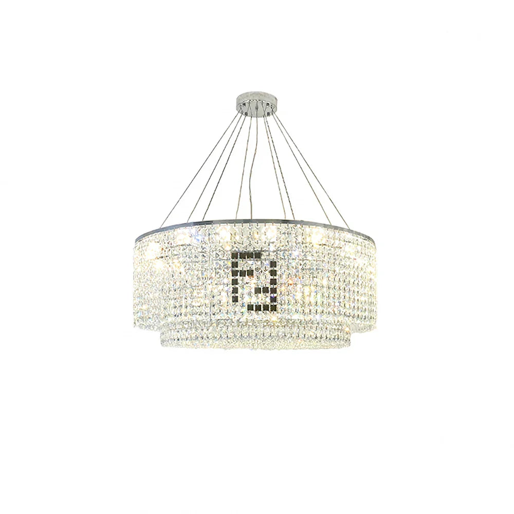 Liliana Round Crystal Chandelier