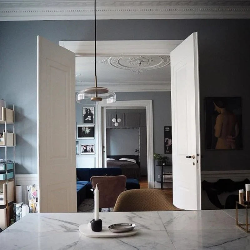 Blossi 1 Clear Glass Pendant Light