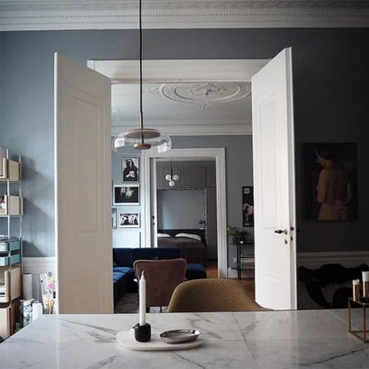Blossi 1 Clear Glass Pendant Light