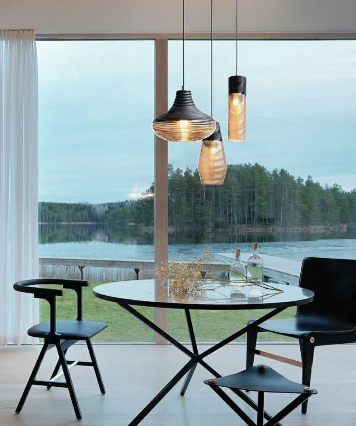 Apera Hand-Blown Glass Pendant Light