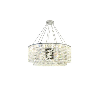 Liliana Round Crystal Chandelier