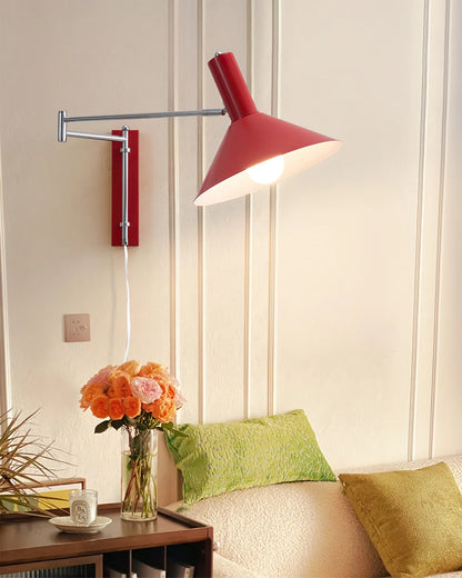 Anvia Adjustable Plug-In Wall Lamp