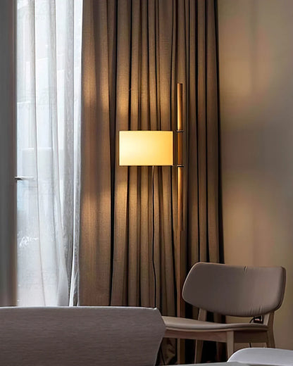 Wood Tmm Floor Lamp