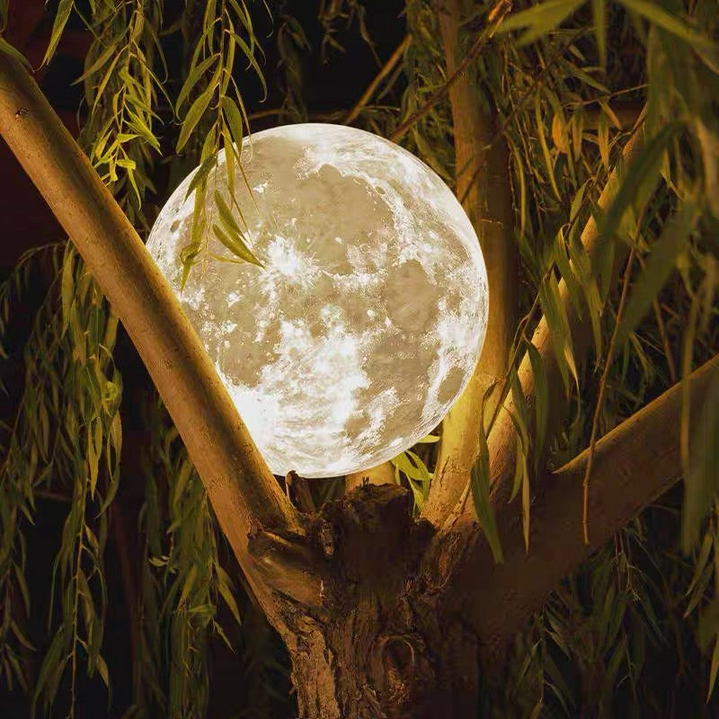 Selene Lunar Textured Outdoor Chandelier