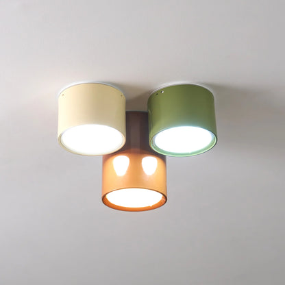 Asher Color-Block LED Ceiling Light