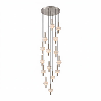 Alabaster Column Pendant Lamp