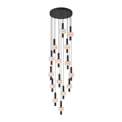 Alabaster Column Pendant Lamp