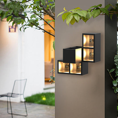 Cubo Planter Outdoor Wall Light