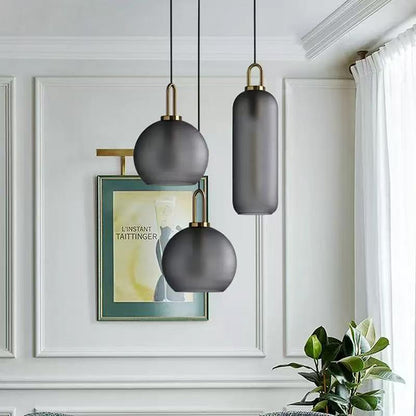 Glass Pendant Light