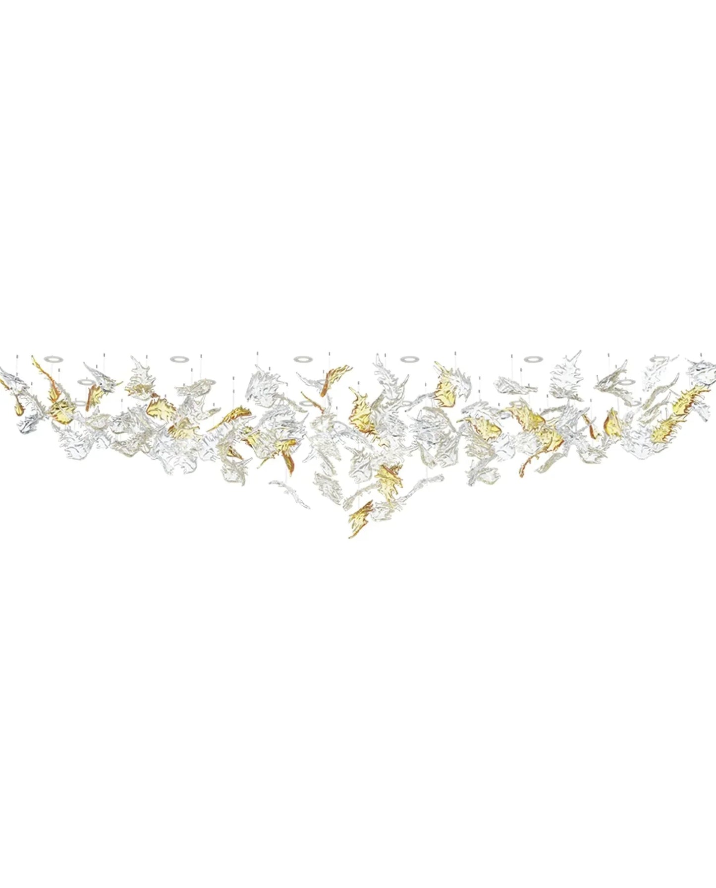 Flying Leaves Chandelier