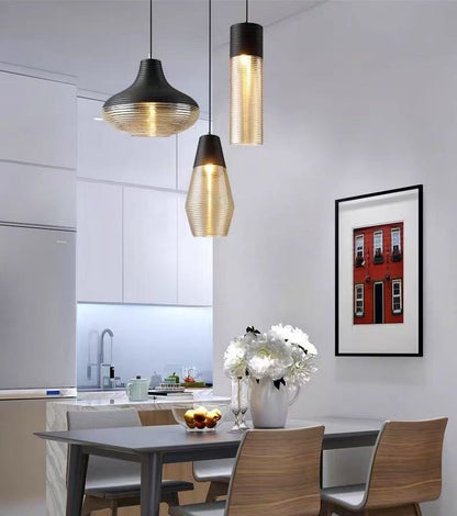 Apera Hand-Blown Glass Pendant Light