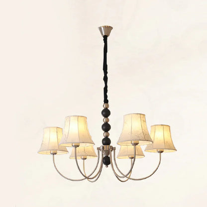 Orchid Fabric Chandelier