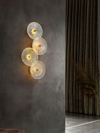 Lotus Leaves Wall Lamp