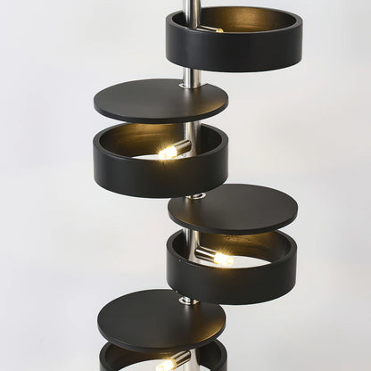 Cylindrical Flow Floor Lamp
