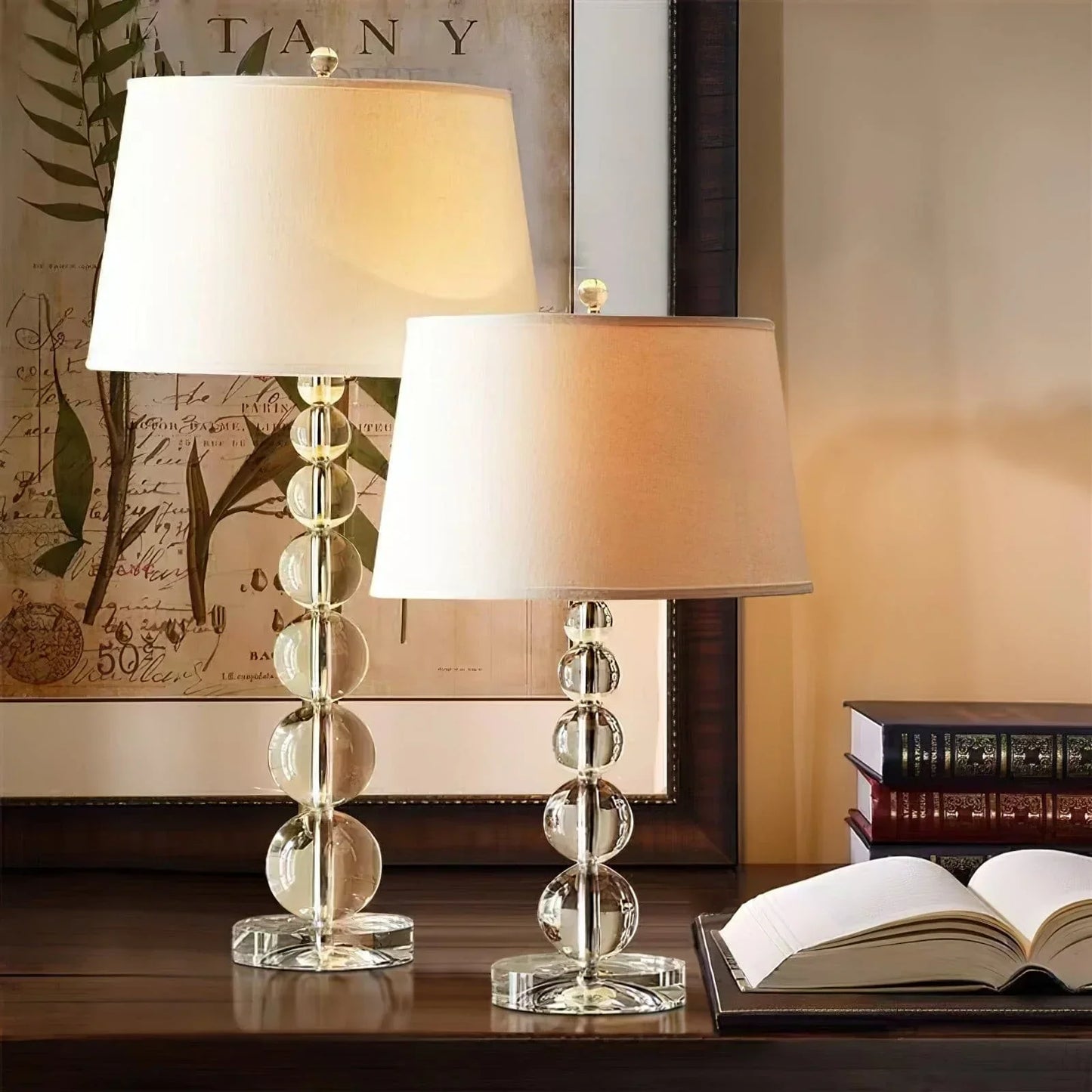 Crystal Ball Table Lamp