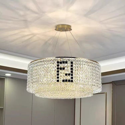 Liliana Round Crystal Chandelier