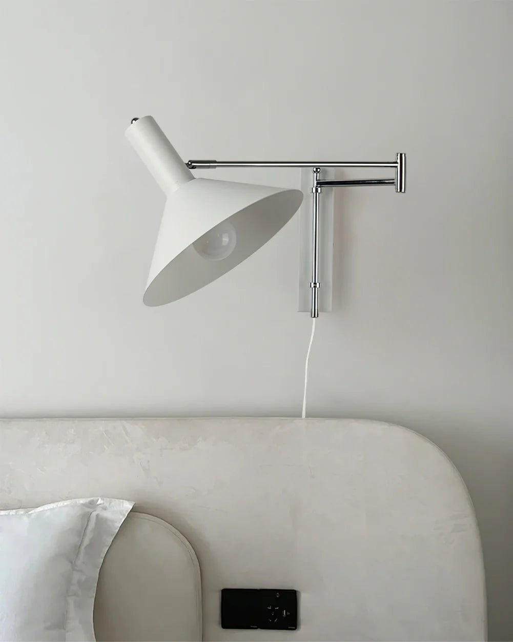 Anvia Adjustable Plug-In Wall Lamp