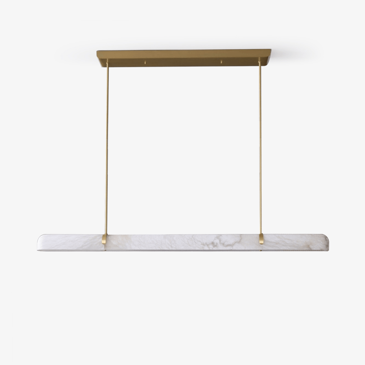 Linear Alabaster Chandelier
