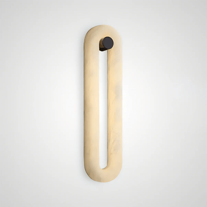 Alabaster Capsule Wall Light