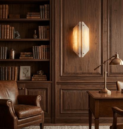 Crest Alabaster Wall Lamp