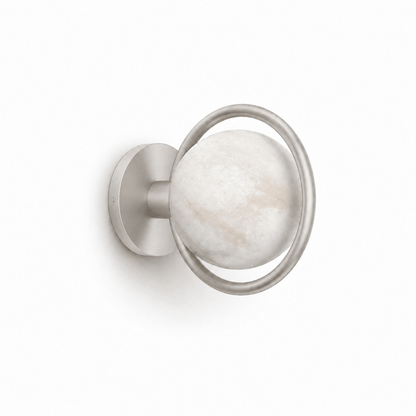 Celestial Ring Alabaster Wall Lamp