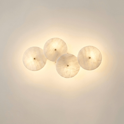 Cluster Alabaster Sconce