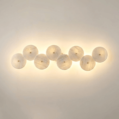 Cluster Alabaster Sconce