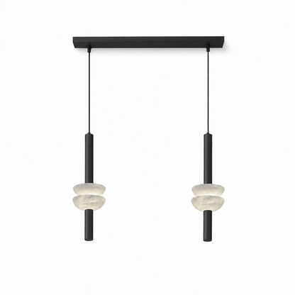 Alabaster Column Pendant Lamp