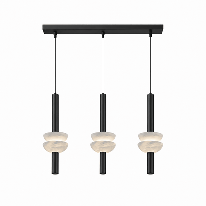 Alabaster Column Pendant Lamp